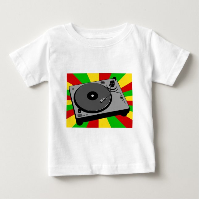 Rasta Turntable Tröja (Framsida)