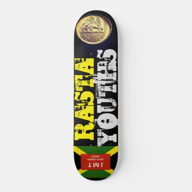 RASTA  UNGDOMAR Skateboard (Framsida)