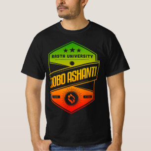 Rasta Universiteten Bobo Ashanti Good Vibes Reggae T Shirt