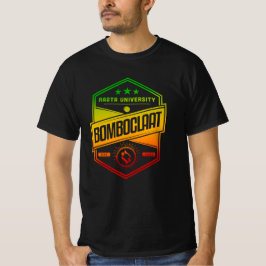 Rasta Universiteten Bomboclat Rasta Färg Reggae T Shirt