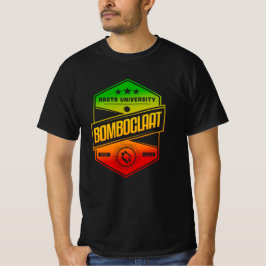 Rasta Universiteten Bomboclat Rasta Färg Reggae T Shirt
