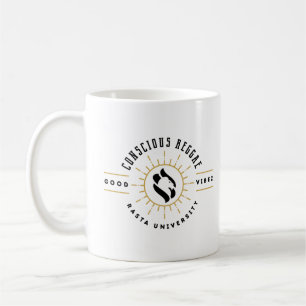 Rasta Universiteten Bra Vibez Conscious Reggae Kaffemugg