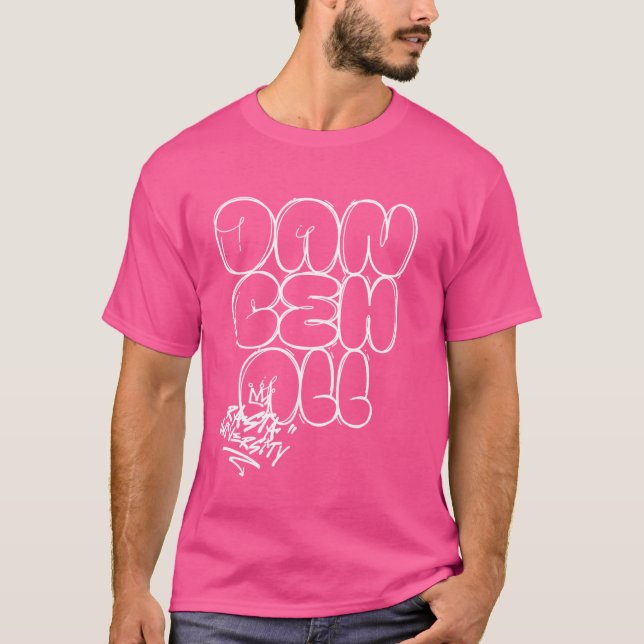 Rasta Universiteten Dancehall Graffiti Stil Reggae T Shirt (Framsida)