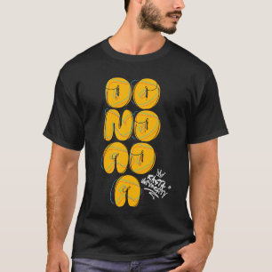 Rasta Universiteten Don Dada Graffiti Stil Reggae T Shirt