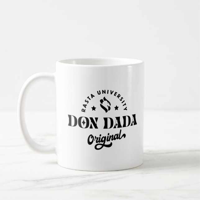 Rasta Universiteten Don Dada Original Reggae Kaffemugg (Vänster)