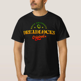 Rasta Universiteten Dreadlocks Original Rasta Regg T Shirt