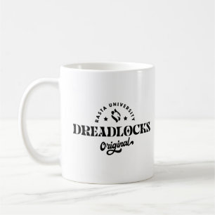 Rasta Universiteten Dreadlocks Original Reggae Kaffemugg