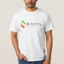 Rasta Universiteten Logotyp Rasta Färg Reggae T-Sh T Shirt