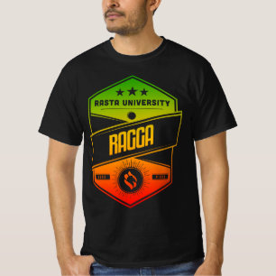 Rasta Universiteten Ragga Good Vibes Rasta Reggae T Shirt