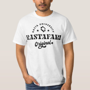 Rasta Universiteten Rastafari Original Reggae T Shirt