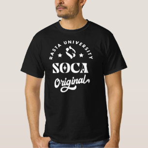 Rasta Universiteten Soca Original Reggae T Shirt