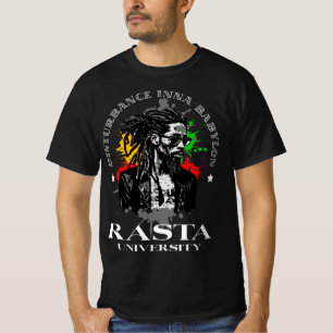Rasta Universiteten störning Inna Babylon Reggae T Shirt