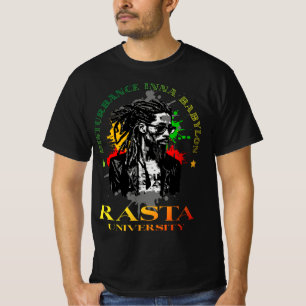 Rasta Universiteten störning Inna Babylon Reggae T Shirt
