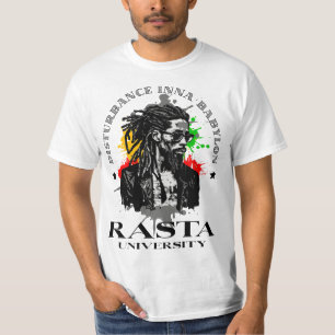 Rasta Universiteten störning Inna Babylon Reggae T Shirt