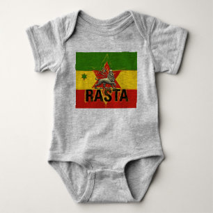 Rasta utrustar shoppar den babyJersey kostymen T Shirt