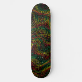 Rasta Vågar Mini Skateboard Bräda 18,5 Cm