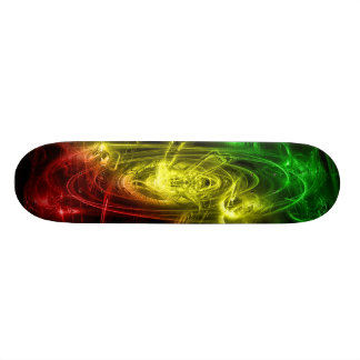 Rasta virvel mini skateboard bräda 18,7 cm