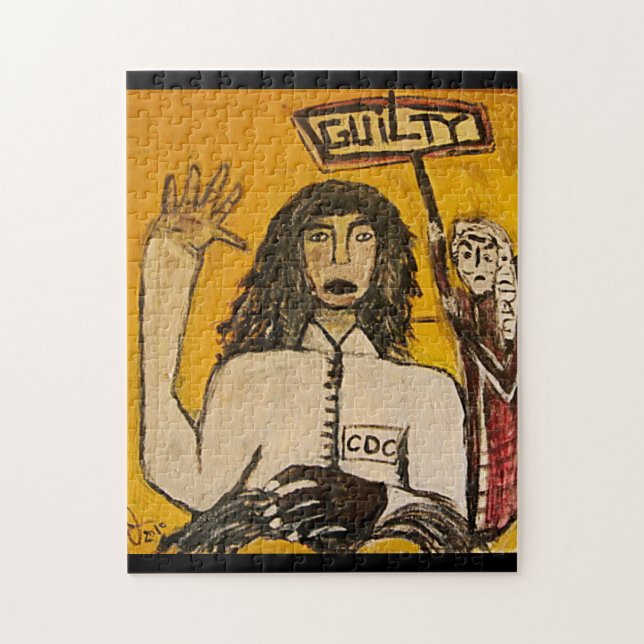 RASTA WITCH TRIALS GUILTY PUSSEL (Vertikal)