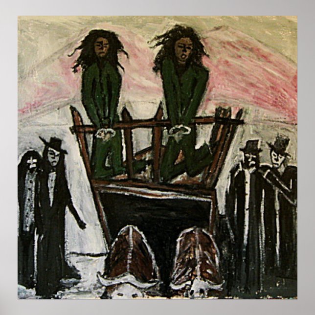 RASTA WITCH TRIALS POSTER (Framsidan)