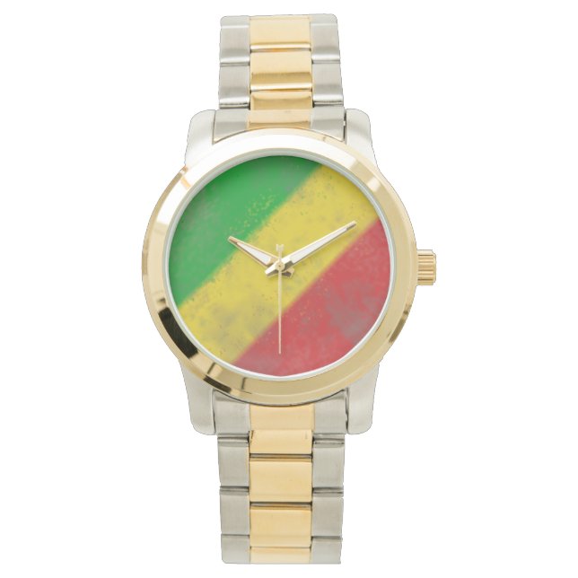Rasta Wristwatch Armbandsur (Framsida)