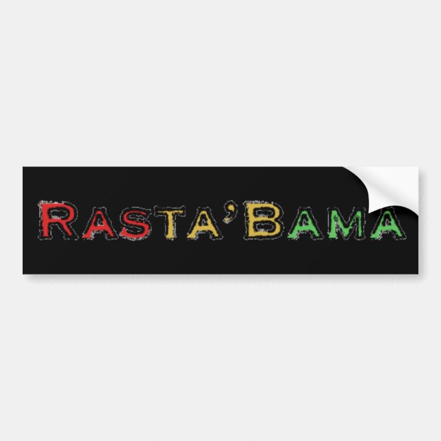 Rasta'Bama bildekal (Framsidan)