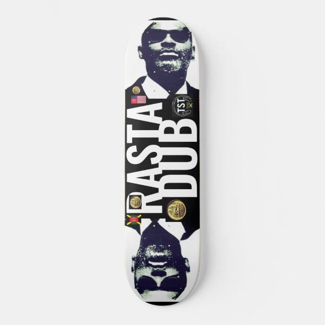 RASTADUB NUM Skateboard (Framsida)