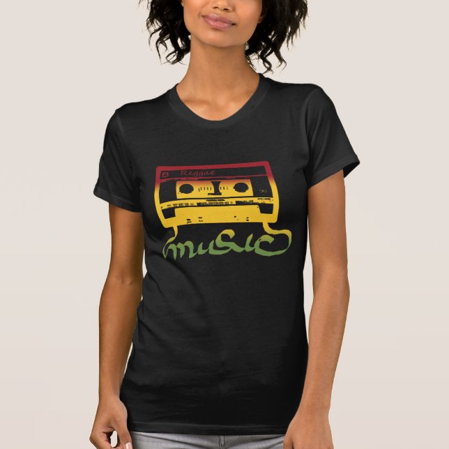 rastaen tejpar reggae t-shirt (Framsida)