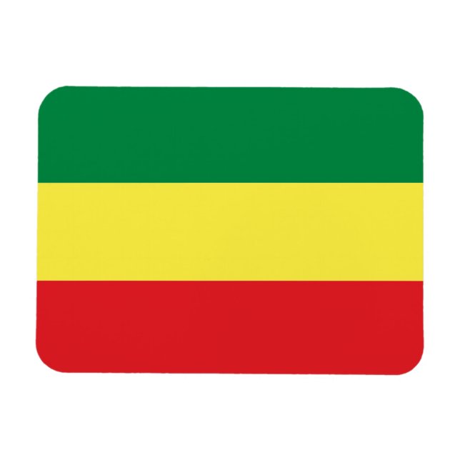 Rastafara - Rastafari - Reggae Magnet (Horisontell)