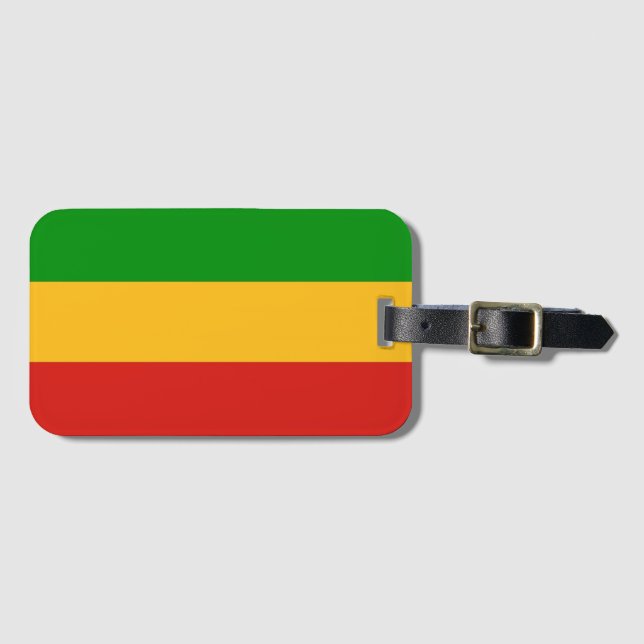 RASTAFARI FÄRG + era idéer Bagagebricka (Framsida horisontal)