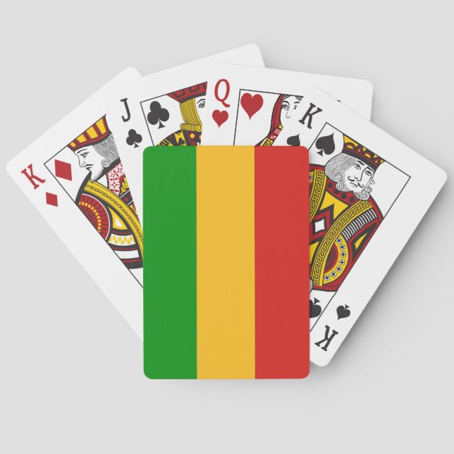 RASTAFARI FÄRG + era idéer Casinokort (Baksidan)