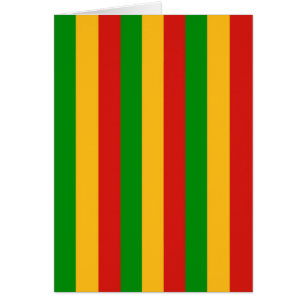 RASTAFARI FÄRG + era idéer Hälsningskort