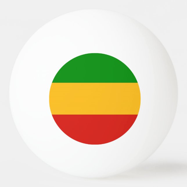 RASTAFARI FÄRG + era idéer Pingisboll (Framsidan)