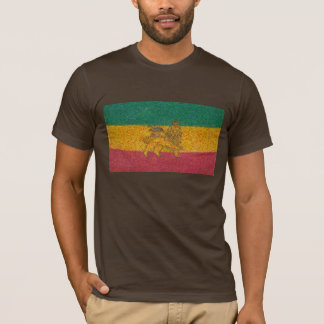 Rastafari flaggaVan Gogh stil T-shirt