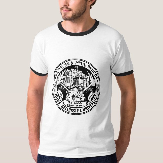 Rastafari Haile Selassie mig universiteten - T-shirt (Framsida)