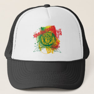 Rastafari hatt truckerkeps