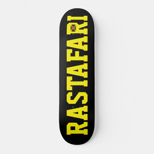 RASTAFARI Skateboard (Framsida)