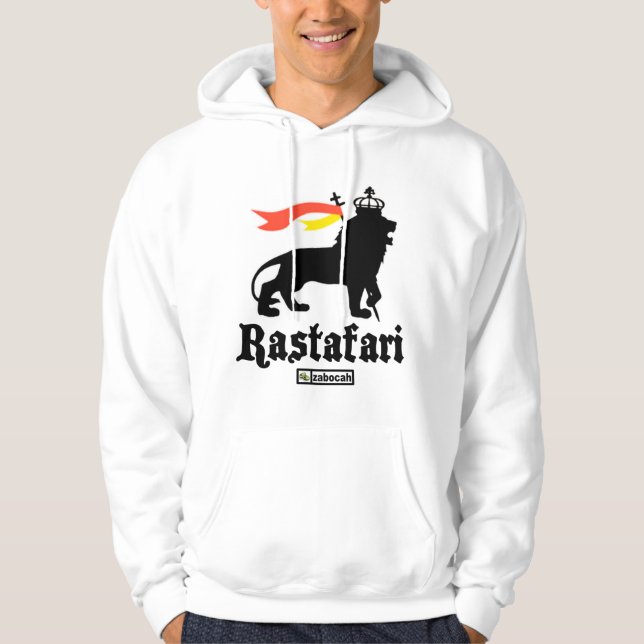 Rastafari Sweatshirt Med Luva (Framsida)