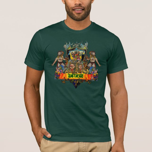 Rastafari T Shirt (Framsida)