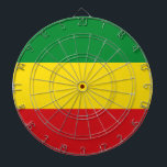 Rastafarian Flagga Rasta etiopian Darttavla<br><div class="desc">Röd, grönt och gult färg representerar flagga av rastafarianism, men är också en flagga av Etiopien. Här är en Rasta-gåva av hög kvalitet och en underbar design för alla rastafarianer. Besök vår butik för att hitta mer coola Rasta-presenter och andra världs flaggor-presentidéer.</div>