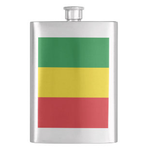 Rastafarian Flagga Rasta etiopian Fickplunta