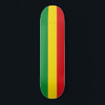 Rastafarian Flagga Rasta etiopian Mini Skateboard Bräda 18,5 Cm<br><div class="desc">Röd,  grönt och gult färg representerar flagga av rastafarianism,  men är också en flagga av Etiopien. Här är en Rasta-gåva av hög kvalitet och en underbar design för alla rastafarianer. Besök vår butik för att hitta mer coola Rasta-presenter och andra världs flaggor-presentidéer.</div>