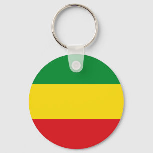 Rastafarian Flagga Rasta etiopian Nyckelring