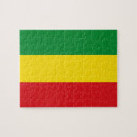 Rastafarian Flagga Rasta etiopian Pussel<br><div class="desc">Röd,  grönt och gult färg representerar flagga av rastafarianism,  men är också en flagga av Etiopien. Här är en Rasta-gåva av hög kvalitet och en underbar design för alla rastafarianer. Besök vår butik för att hitta mer coola Rasta-presenter och andra världs flaggor-presentidéer.</div>