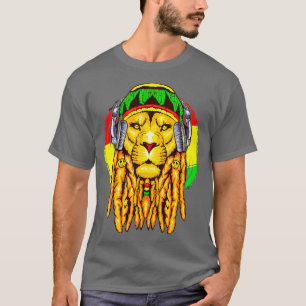 Rastafarian Lejonare Leo Zodiac Horoscope Astrolog T Shirt