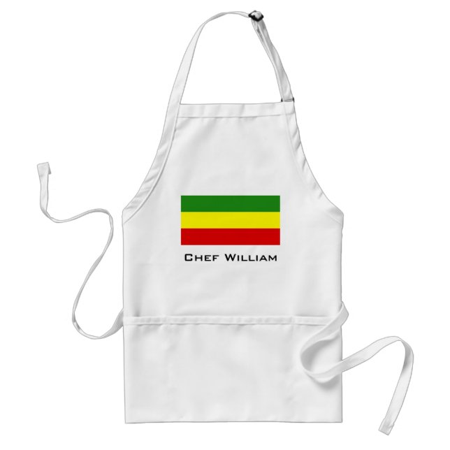 Rastafarian prideflagga förkläde (Framsidan)