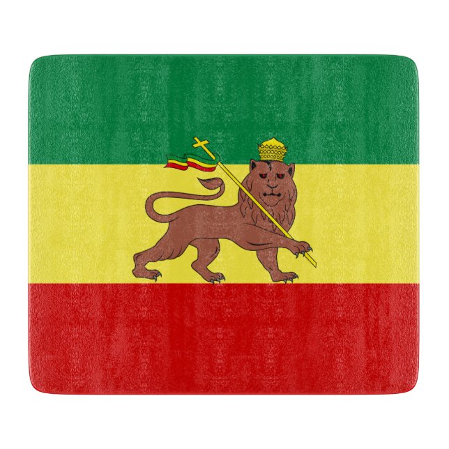 Rastafarisk Flagga (Rastafari) (Rasta) (Framsidan)