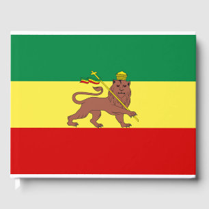 Rastafarisk Flagga (Rastafari) (Rasta) Gästböcker