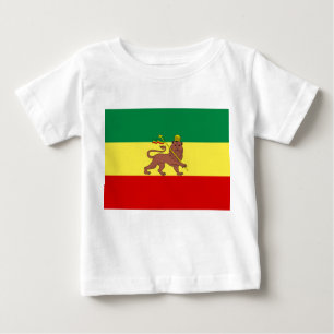 Rastafarisk Flagga (Rastafari) (Rasta) T Shirt