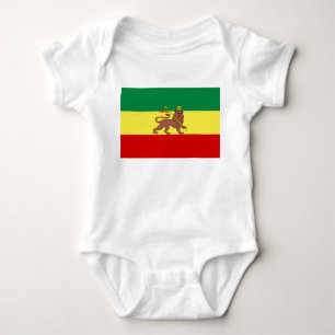 Rastafarisk Flagga (Rastafari) (Rasta) T Shirt