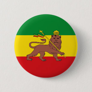 Rastafariska Flagga i Etiopien Lejonare om Judah P Knapp